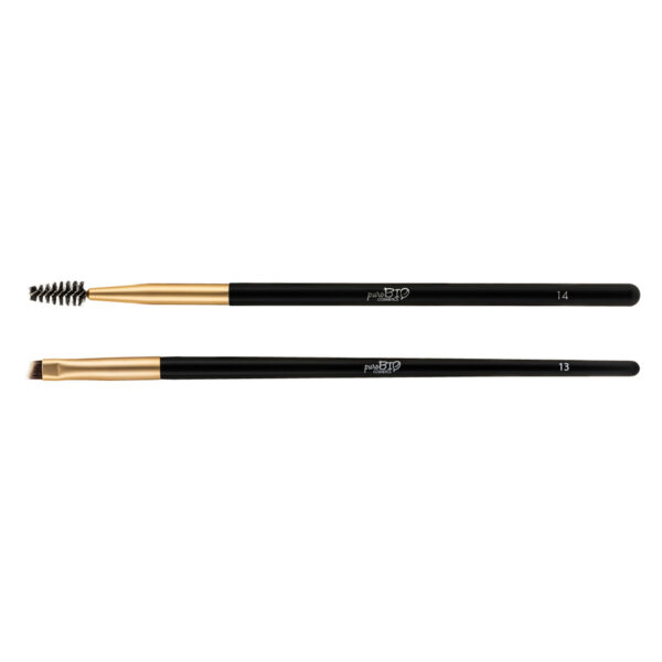 Set de pinceaux sourcils puroBIO